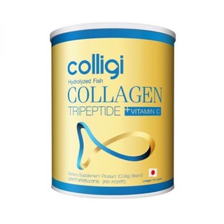 Amado Colligi Fish Collagen Tri Vitamin C อมาโด้ คอลลีจิไฮโดรไลซ์ ฟิช คอลลาเจน 1 กระป๋อง