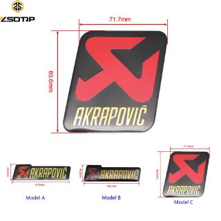 zsdtrp สติ๊กเกอร์ทนความร้อนสําหรับติดท่อไอเสียรถจักรยานยนต์ 1 ชิ้น