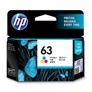 HP หมึกพิมพ์ Inkjet รุ่น hp 63co  Color