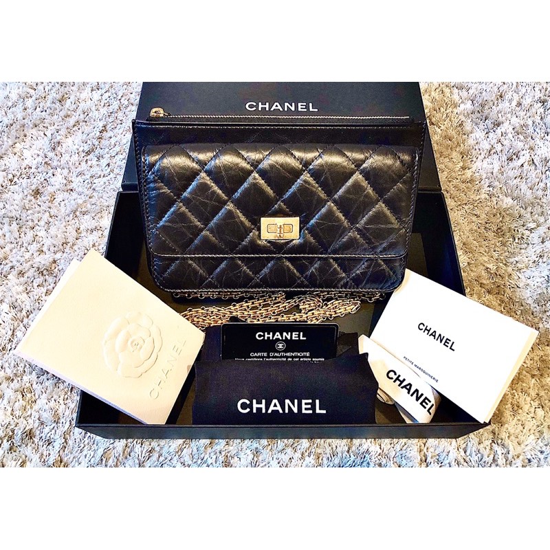 👜Used Like New👜 Chanel WOC Reissue Holo30 Calf Skin พร้อมอุปกรณ์+ใบเสร็จจริง