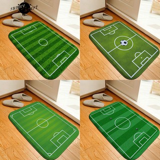 ❣ ป้องกันการลัดวงจร Entry Doormat ฟุตบอลโลกฟุตบอลสนาม Ground Floor Mat Decor