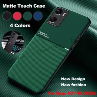 เคสโทรศัพท์มือถือแบบนิ่ม TPU ผิวด้าน บาง สําหรับ Oppo A57 4G 2022 A77s