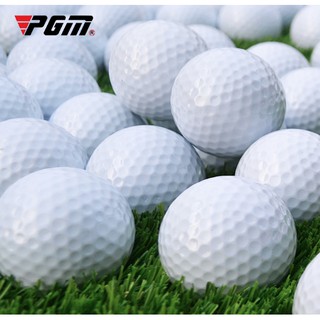 PGM Golf Ball for Practice ลูกกอล์ฟฝึกซ้อมในที่ร่ม (Q003) สีขาว ไม่มีลาย