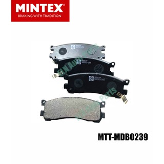 Mintex ผ้าเบรคหลัง (ของอังกฤษ) (brake pad) มาสด้า MAZDA 626 TTL 2.0 ABS ปี 1987-1991, 929 2.2,3.0 ABS ปี 1987-1992, RX7