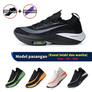 【พร้อมส่ง 36-46】รองเท้าวิ่งมาราธอน แฟชั่นคู่รัก 2021