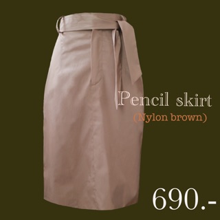 Pencil skirt (with tie)