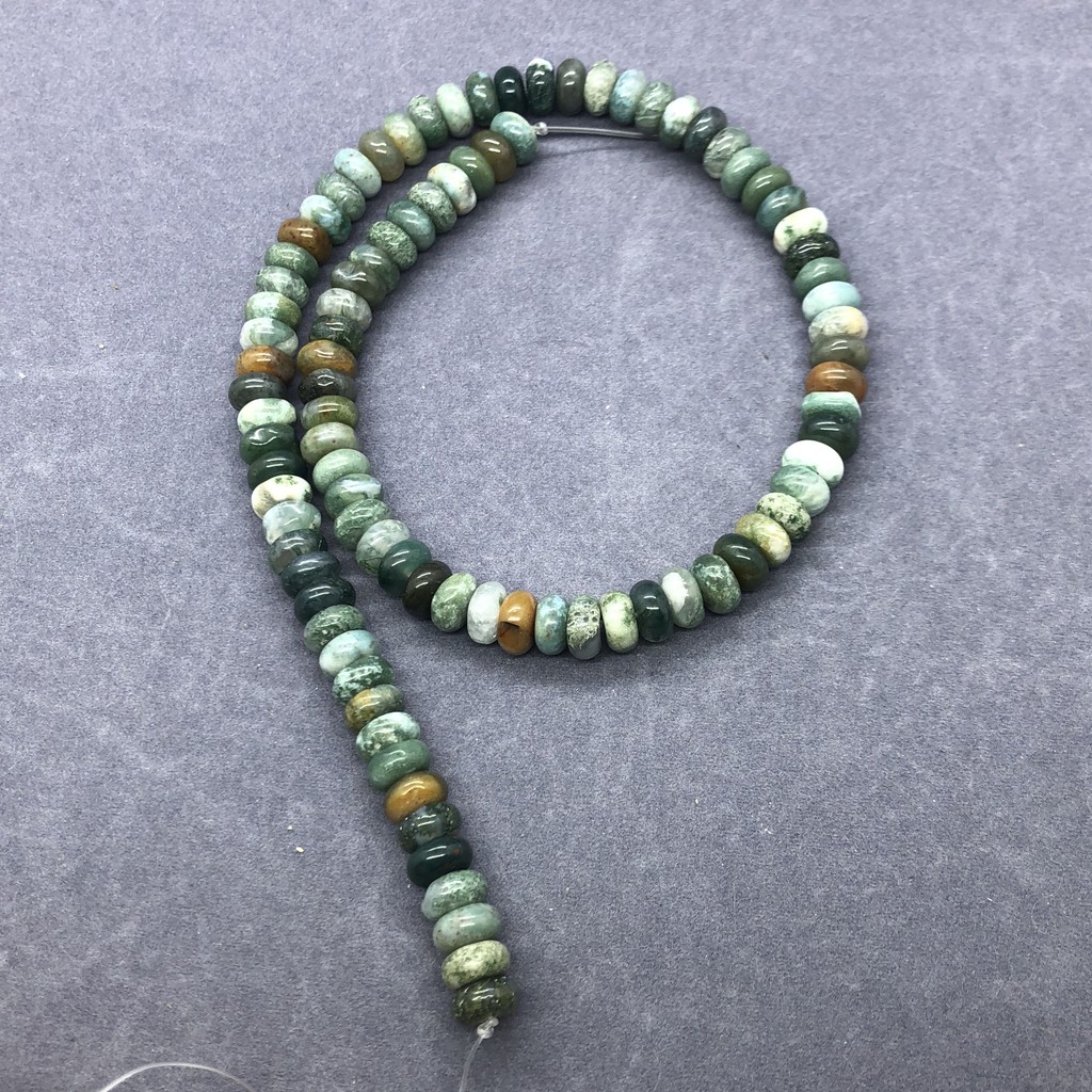 India Agate Spacer อินเดียโมรา เว้นวรรค ลูกปัด 4 * 6.5mm 4 * 8mm มิลลิเมตรธรรมชาติหลวมหินอุปกรณ์เสริมสร้อยข้อมือ DIY