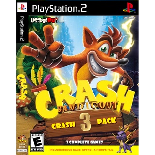 แผ่นเกมส์ Crash Bandicoot 3 in 1 PS2 Playstation 2 คุณภาพสูง ราคาถูก