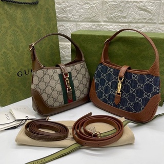 Gucci Jackie Size 20cm  Grade Vipการตัดเย็บรายละเอียดเป๊ะ