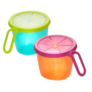 Tommee Tippee ถ้วยใส่ของว่างมีฝาปิด Snack n Go Bowl ของแท้