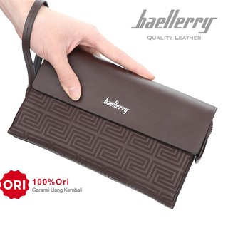 BAELLERRY N1921 Clutch Pria Bahan Kulit PU Leather Premium BAEOS
