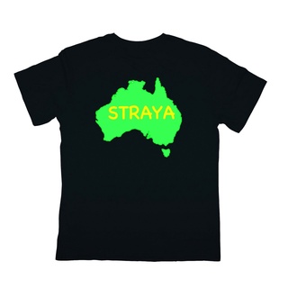 เสื้อยืด ลายฮาโลวีน ออสเตรเลีย Straya Aussie Down Under Oz สีทอง สีเขียวSize S-5XL