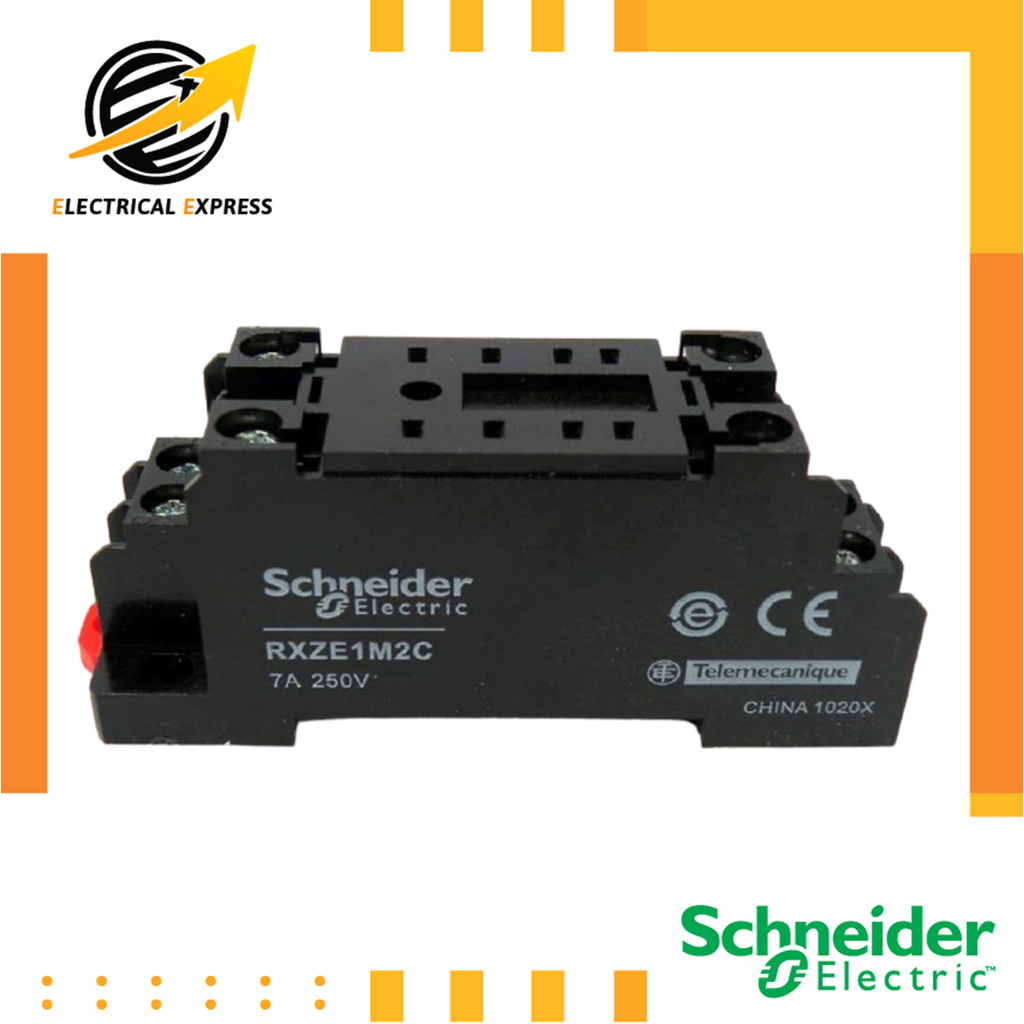 Socket /  ซ็อกเก็ต / ซ็อกเก็ต รีเลย์ / Plug-in relay with 2 C/O contact for relay RXM…LB / Zelio Rel