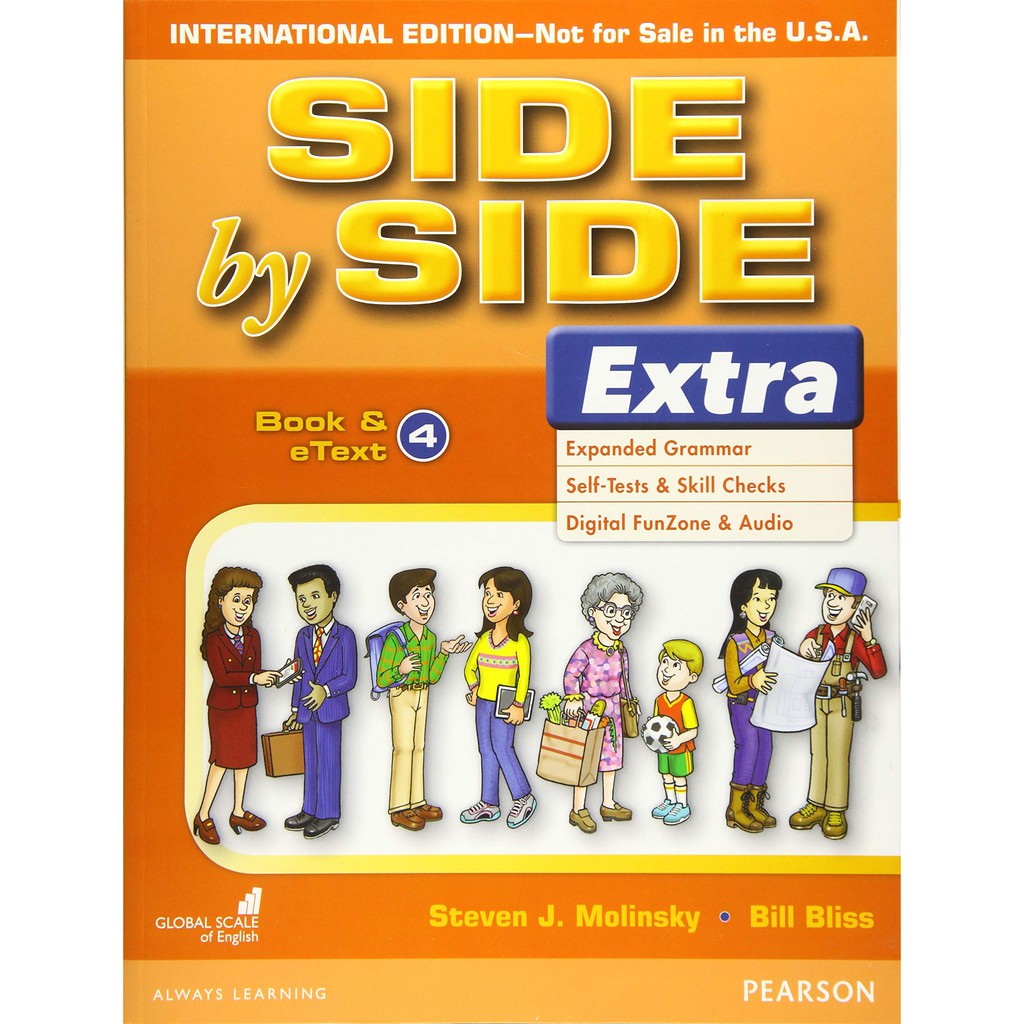 Side by Side Level 4 Extra : Student Book and eText [Paperback] หนังสืออังกฤษมือ1(ใหม่)พร้อมส่ง