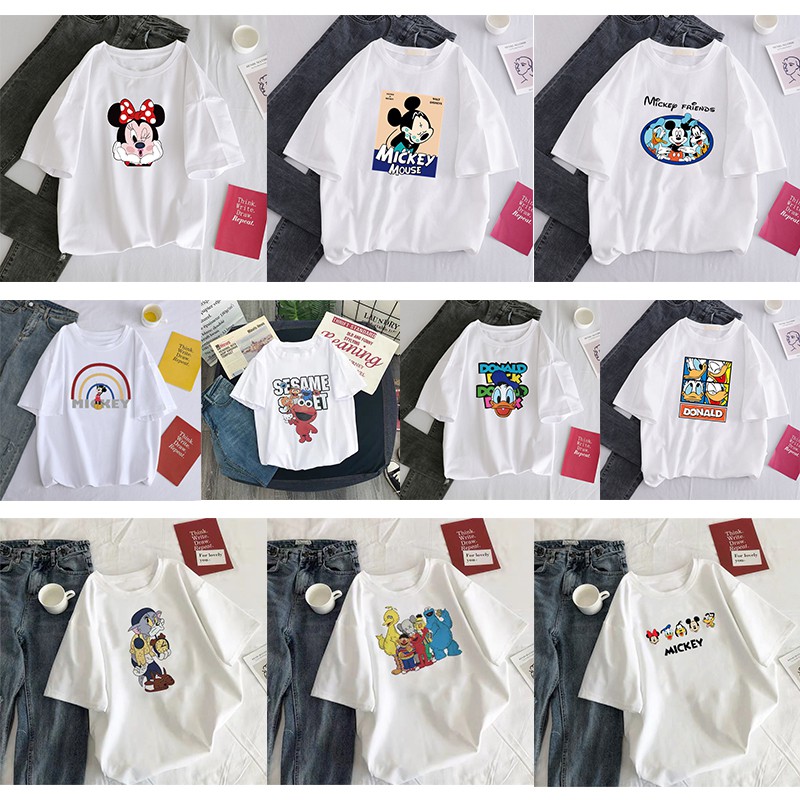 LHSunshine เสื้อยืดลายการ์ตูนสุดฮอต ผ้านิ่มใส่สบายราคาดีงาม คุณภาพคุ้มเกินราคาแมทช์ทุกลุคเข้าได้ทุกแนว