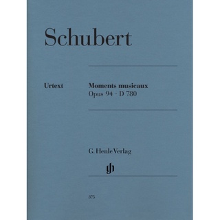 SCHUBERT Moments Musicaux op. 94 D 780 (HN375)