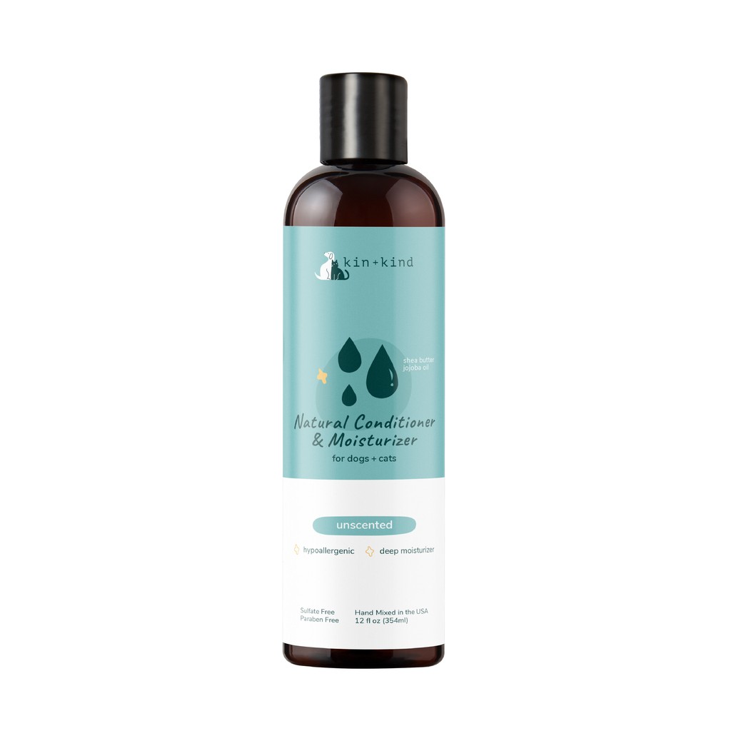 Kin+Kind Dog & Cat Moisturizing Conditioner ครีมนวดบำรุงขนออร์แกนิคสำหรับสุนัขและแมว