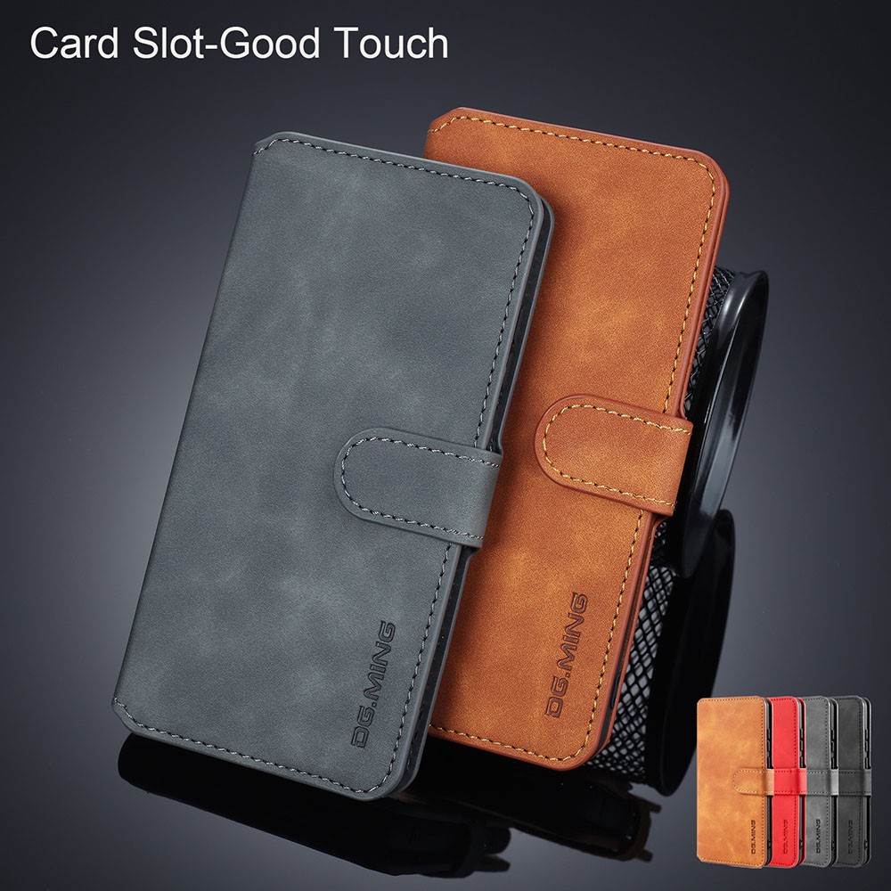 เคสโทรศัพท์กันกระแทกเคสโทรศัพท์หนังฝาพับพร้อมช่องใส่บัตรสําหรับ Iphone 11 Pro Max X Xr Xs Max 8 7 6S 6 Plus leather wallet card slot flip cover phone case