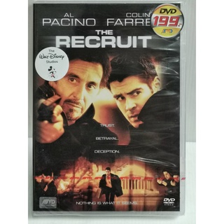 DVD : The Recruit (2003) พลิกแผนโฉด หักโคตรจารชน " Al Pacino, Colin Farrell " Disney Studios