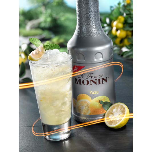 Monin Yuzu Fruit Mix 1 L. (MS115) thehomebarista ThaiPick