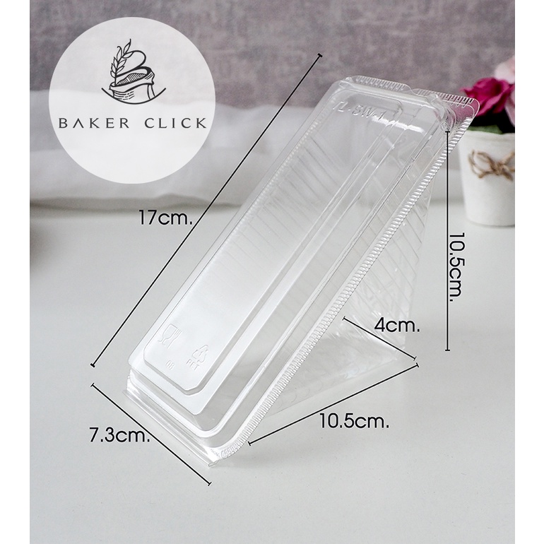 กล่องแซนวิช พลาสติก ฝาล็อคได้ (TL-SW-1) 1ห่อ/50ใบ - รูปที่ 5