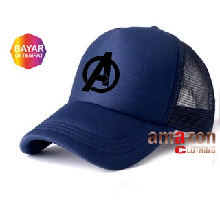 หมวก ลาย Super Amazon Avengers พรีเมี่ยม สีดํา