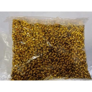 ลูกปัดกลมเงิน,ทอง ดำ หยดน้ำ 3mm 4mm 5mm 6mm 8mm/10mm/12mm/-500g