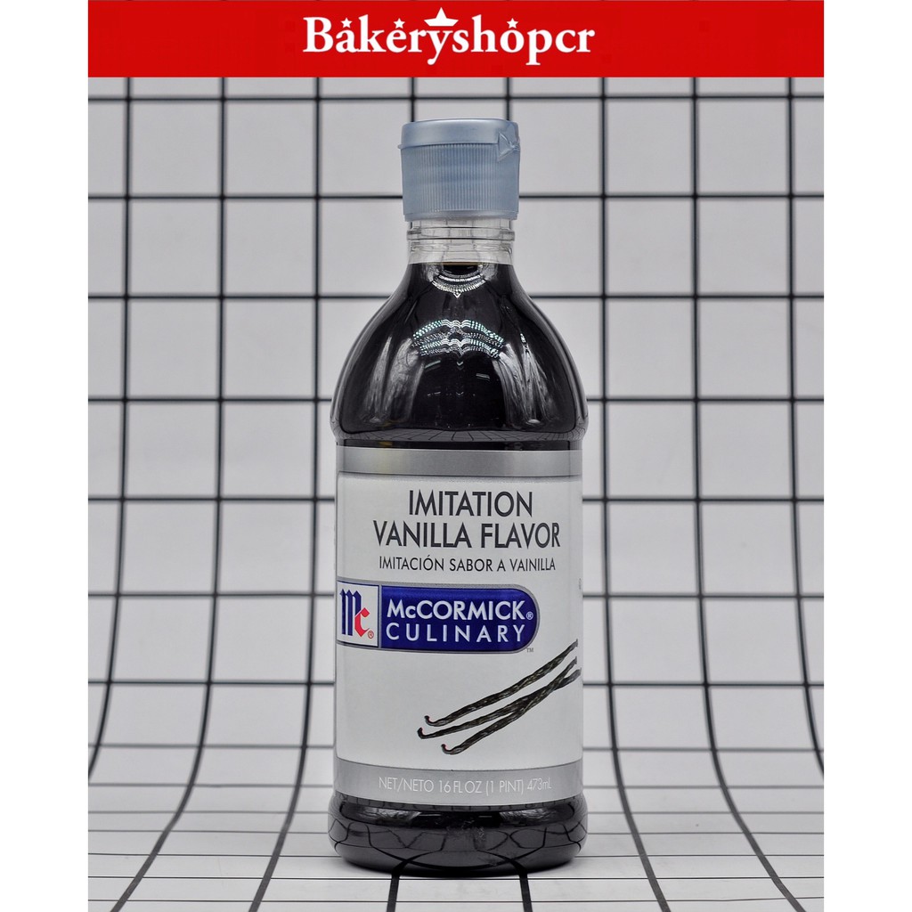McCormick Imiatlon vanilla กลิ่น วนิลลลา  473 มล.
