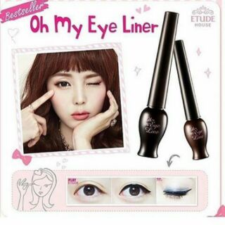 แท้ล้าน%  อายไลเนอร์ etude oh my eye