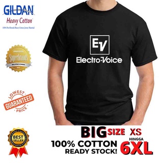 เสื้อผ้าผชเสื้อยืดแขนสั้นลําลอง พิมพ์ลาย LLM Ev Electro Voice Audio Series ขนาดใหญ่ คุณภาพสูง เหมาะกับการเล่นฟิตเนส สําห