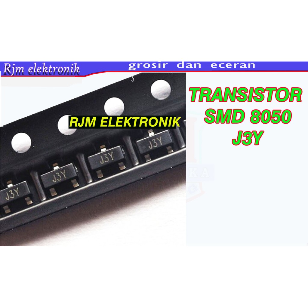 ทรานซิสเตอร์ smd S8050 หรือ j3y เดิม