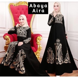 ชุดเย็บปักถักร้อย Aira Abaya