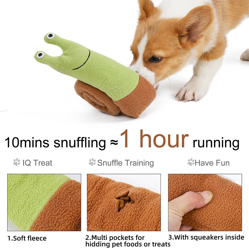 HamshMoc لعبة شم Snuffle لتدريب الكلاب وإبطاء الأكل — صورة 4