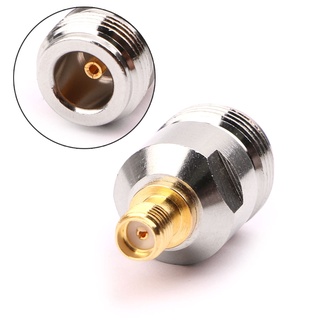 อะแดปเตอร์เชื่อมต่อสายโคแอ็กซ์ CAPA N Type Female to Female Jack SMA Line Plug RF