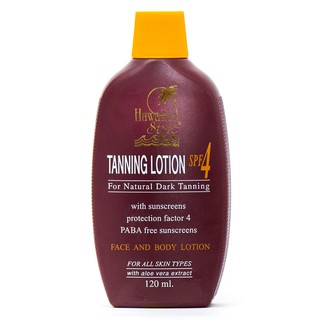 HAWAIIAN STYLE TANNING LOTION SPF4 ครีมกันแดดฮาวายเอียนสไตล์แทนนิ่งโลชั่น SPF4 ❤❤