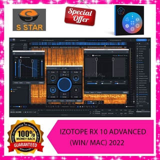 IZotope  RX 10 Advanced  IZOTOPE PLUGIN (WIN/ MAC) 2022