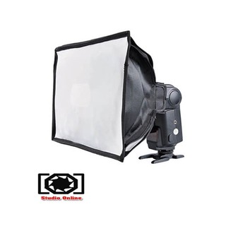 ซอฟบ๊อก ใส่แฟลช ได้ทุกรุ่น Flash Diffuser Softbox  20*30 CM.