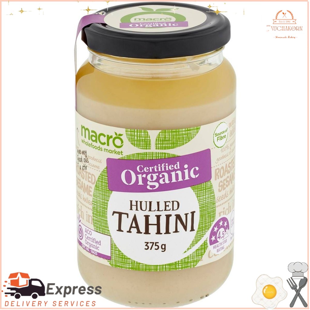 Macro Organic Hulled Tahini Spread 375g