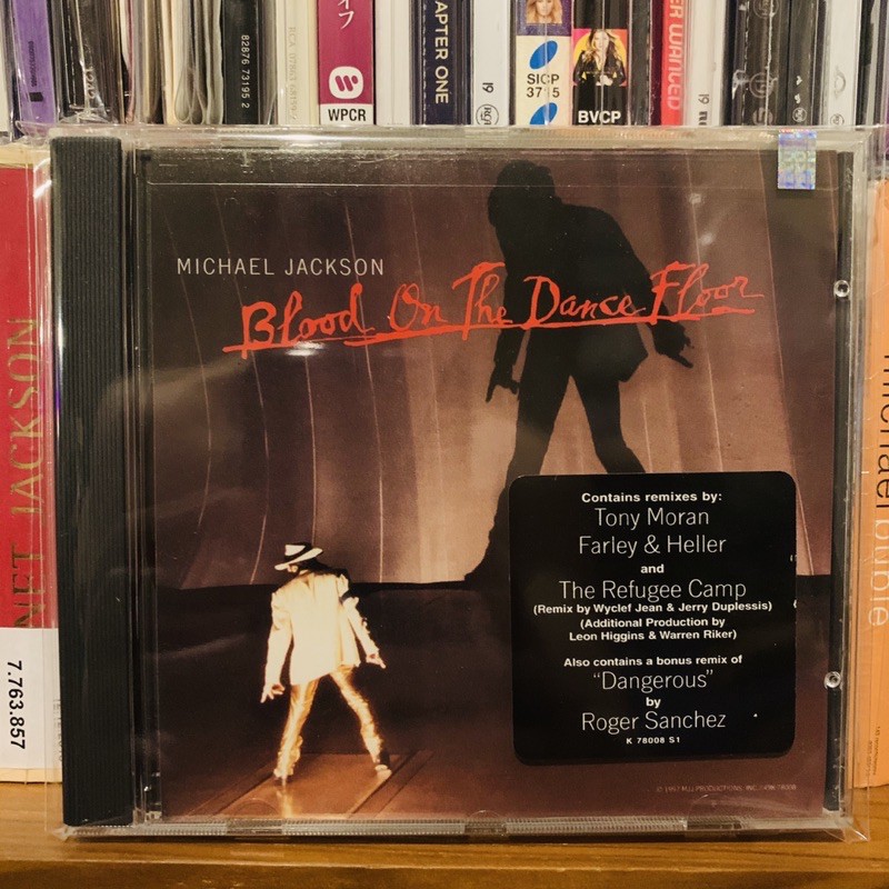 Michael Jackson USA CD single sealed Blood on the dance floor Shopee