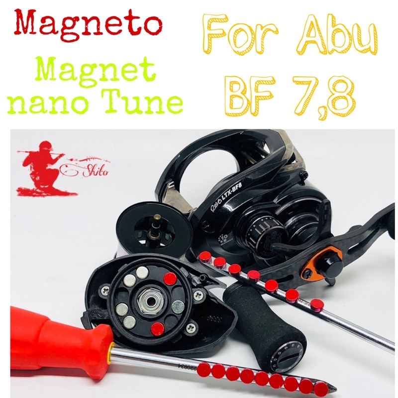 แม่เหล็กแต่งAbu Bf7/8 Magneto magnet nanotune