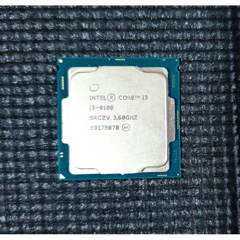 CPU Intel I3 - 9100, I3 - 9100T  1151 V2 มือสอง