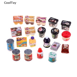 Cooltoy กระป๋องซูเปอร์มาร์เก็ตจิ๋ว 1:12 DIY อุปกรณ์เสริม สําหรับบ้านตุ๊กตา 1 ชิ้น