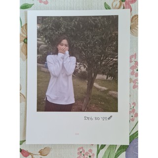 [แท้/แบ่งขาย/4 หน้า 100] หน้าโฟโต้บุ๊ค เยริ Yeri Red Velvet Selfie Book Photo Book