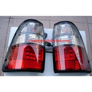 ไฟท้าย ไฟท้ายแต่ง LED ISUZU TFR ดราก้อนอาย DRAGON EYE 1997 1998 1999 2000 2001 2002 ขาวแดง LED