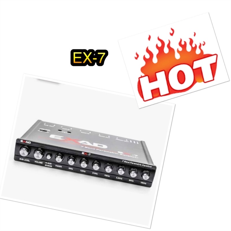 EXAD EX-7 (SQL) 7-BAND PREAMP