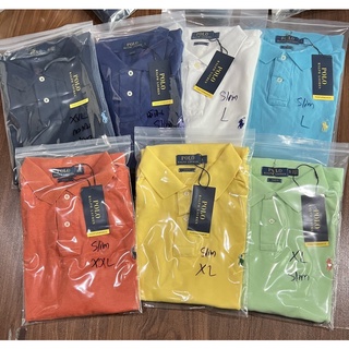 Polo Ralph Lauren Slim Fit เสื้อโปโล ราล์ฟ ลอเรน รุ่น สลิม ฟิต