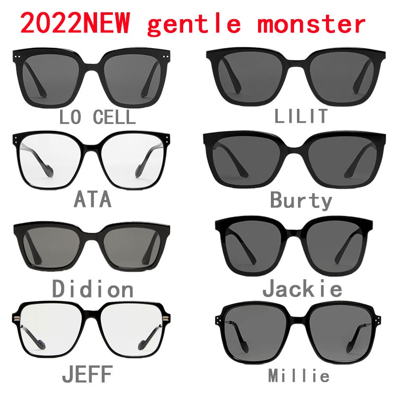 【พร้อมส่ง】gentle monster GM แว่นตากันแดดเลนส์กลมสไตล์เกาหลีสําหรับผู้ชาย / ผู้หญิง dreamer17For Zeiss Polarized lenses