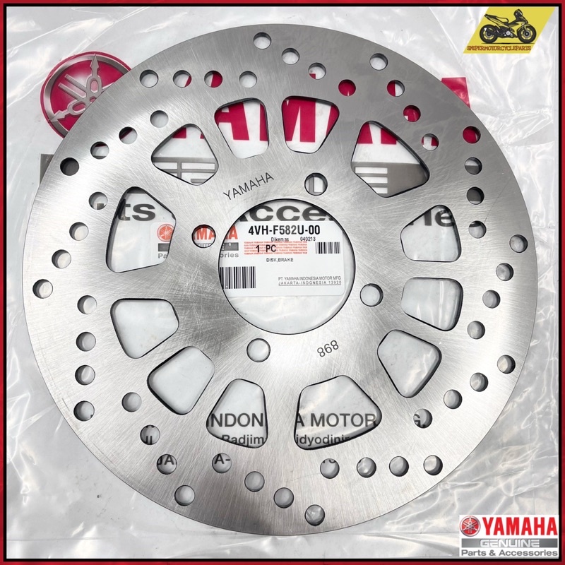 LC135 V1 - V8 LC SRL115 FI SRL110 SRLZ SRLZR LAGENDA 110 115 Fi ดิสก์เบรกหน้า 4VH YAMAHA LC135 แผ่นด