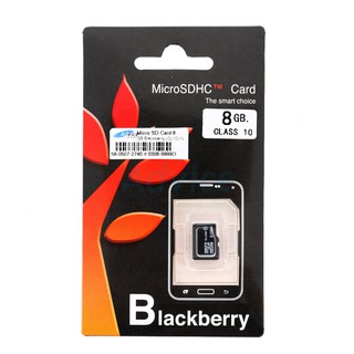 Micro SD 8GB Class10Blackberry No Adapter