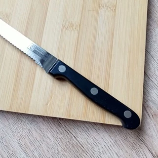 มีดสเต็ค steak knife ใบมีดเป็นร่องฟันเลื่อย หั่นเนื้อใด้ง่ายและสดวกยิ่งขึ้น